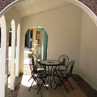 Wimbledon Concrete Building Arches