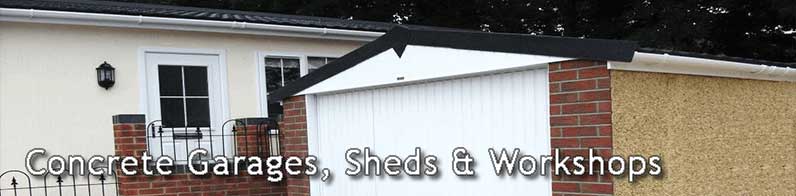 Conrete Garages, Garages, Sheds or Workshops