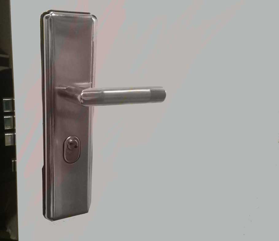 Premium Grade Fort Knox door handle from Leofric