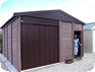 Leofric Stratford Single Apex Concrete Garages